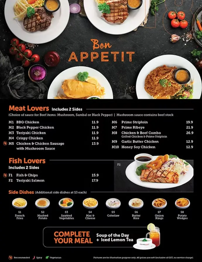 18 CHEFS MENU SINGAPORE