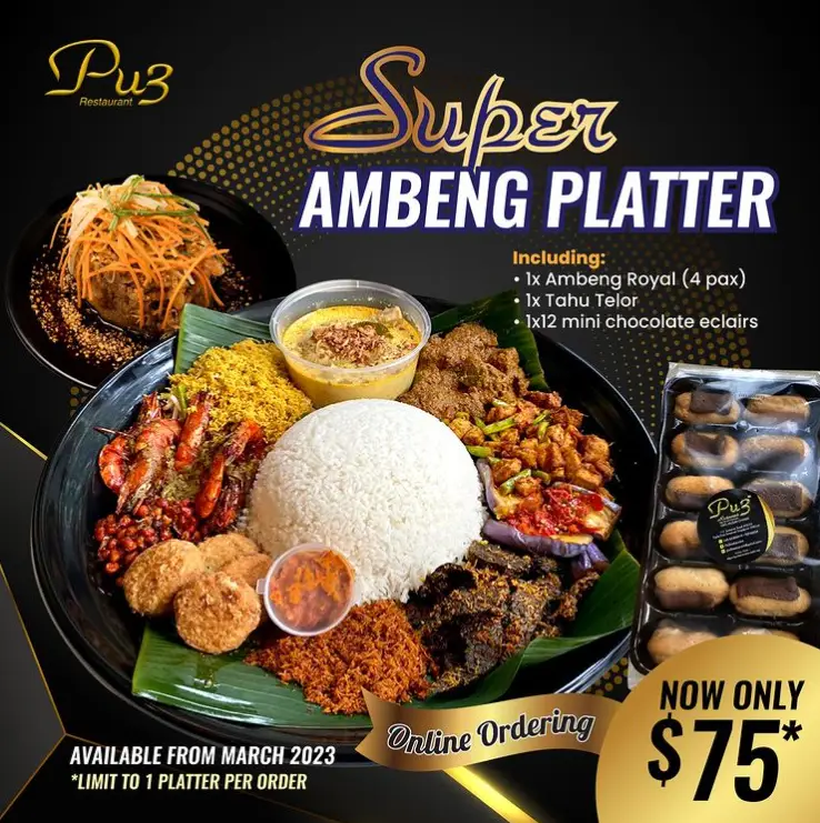 PU3 MENU SINGAPORE PRICES 2025